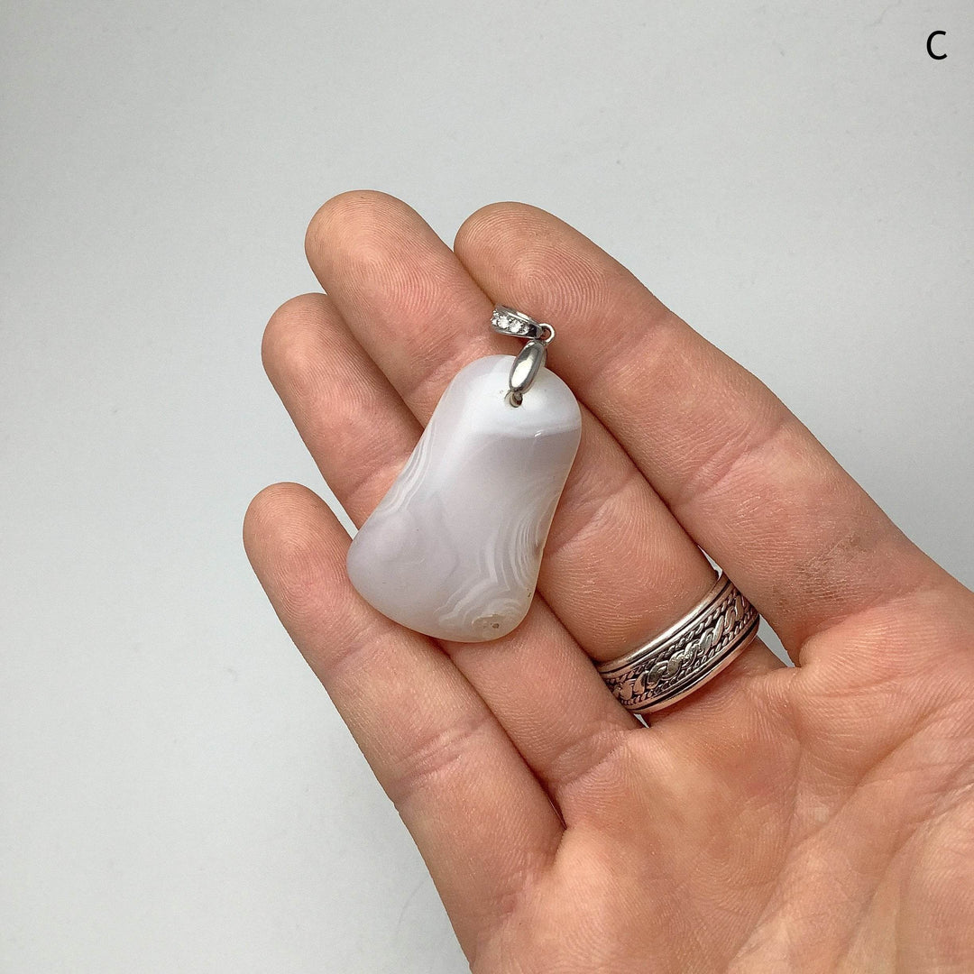 Natural Agate Pendant - Rocks and Gems Canada