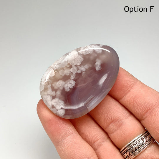 Worry Stone - Flower Agate - Rocks and Gems Canada