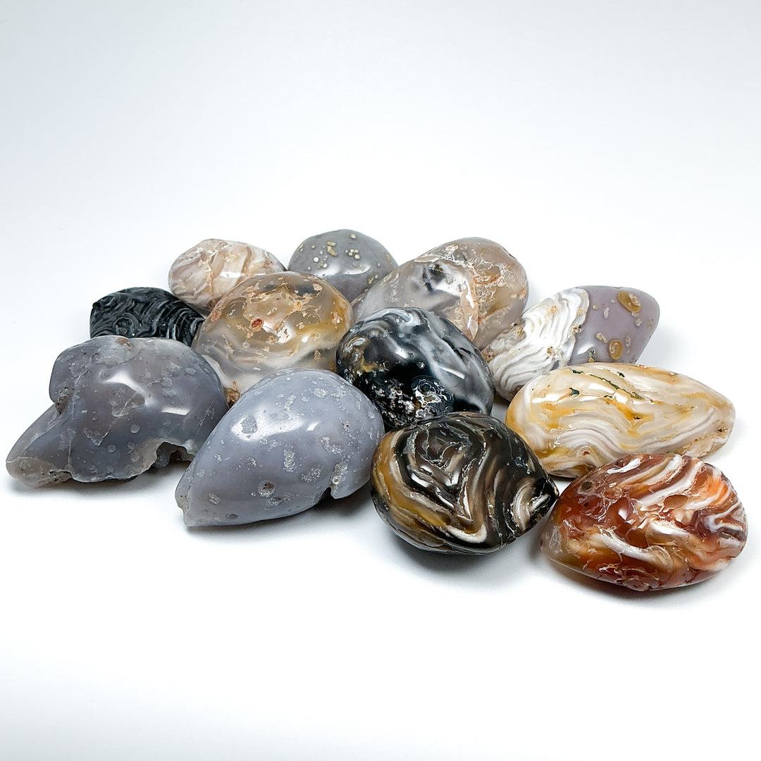 Enhydro Agate Tumble