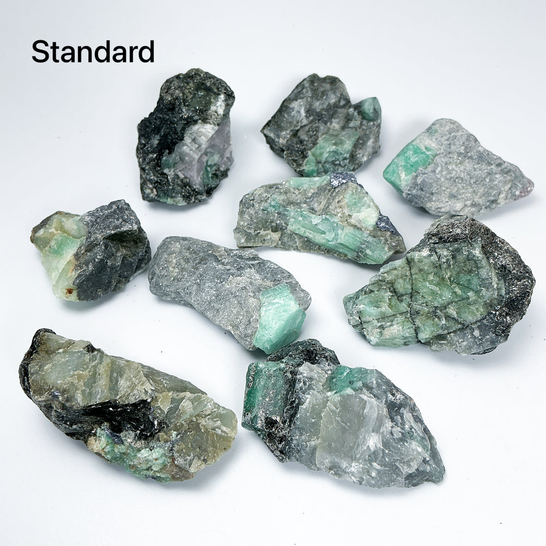 Emerald Rough Chunk Extra Large - Rocks and Gems Canada