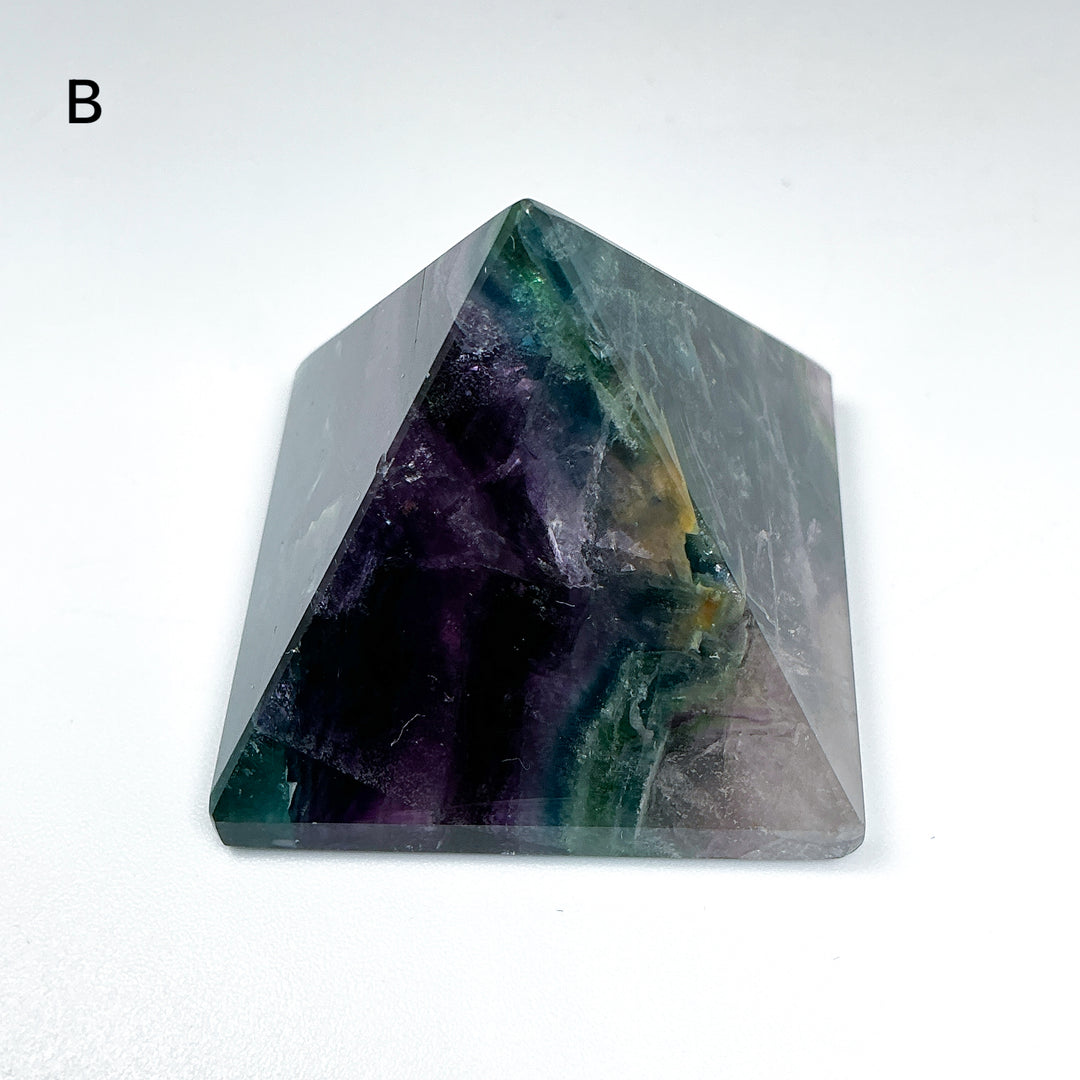 Fluorite Pyramid - Rocks and Gems Canada