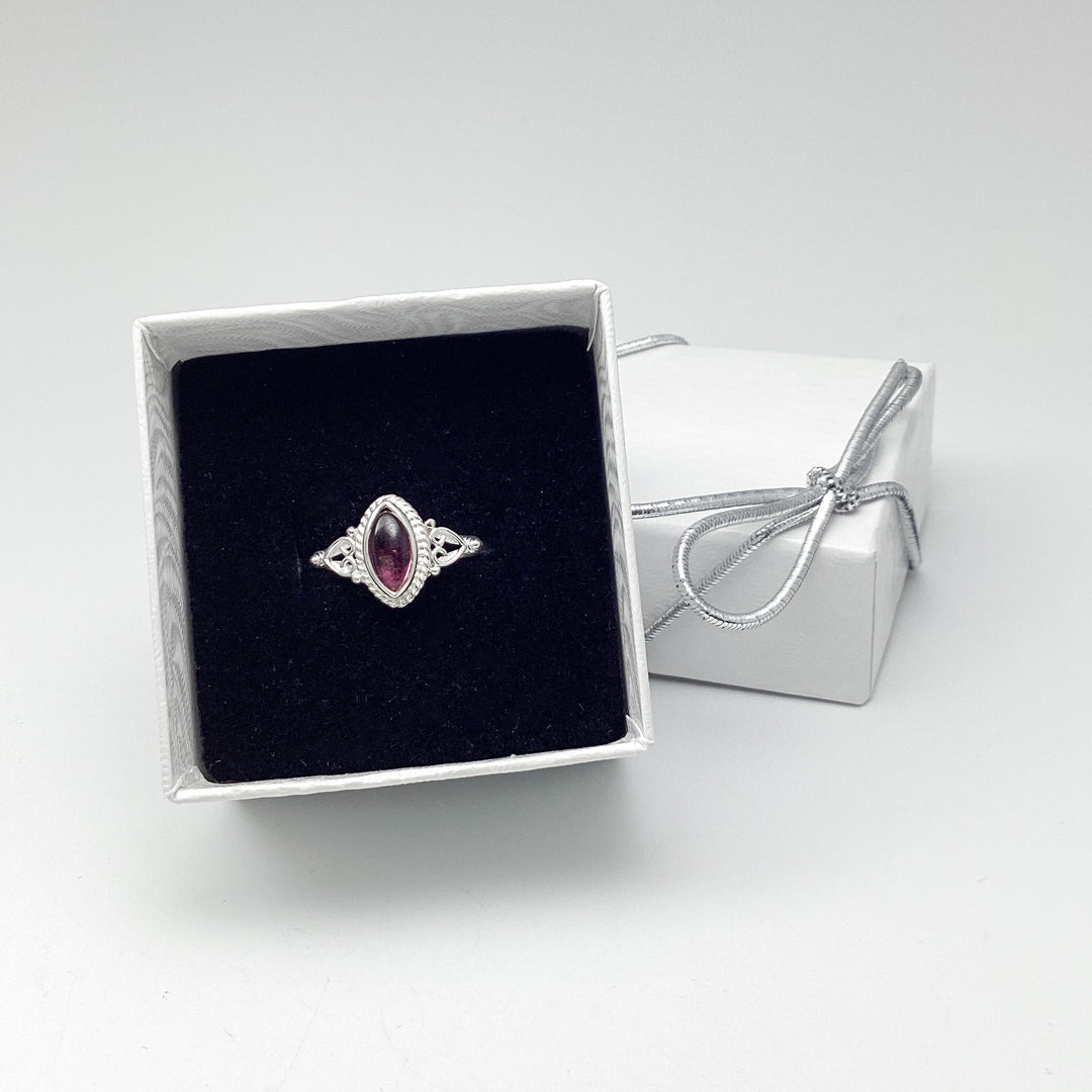 Pink Tourmaline Ring - Rocks and Gems Canada