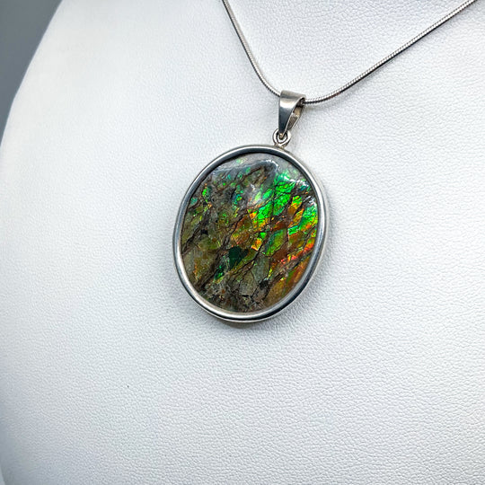 Alberta Ammolite Pendant