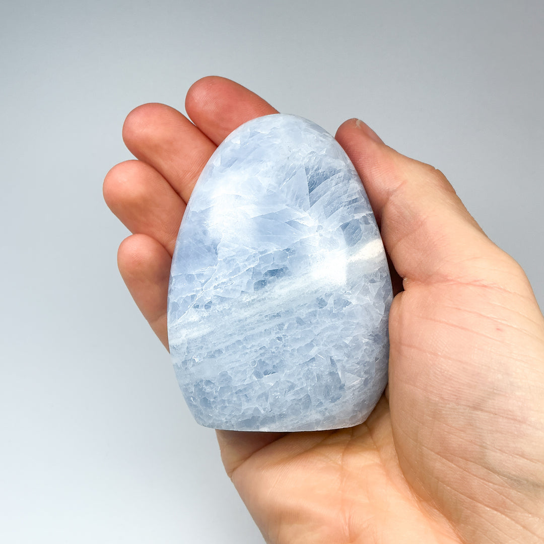 Celestite Stand Up - Rocks and Gems Canada