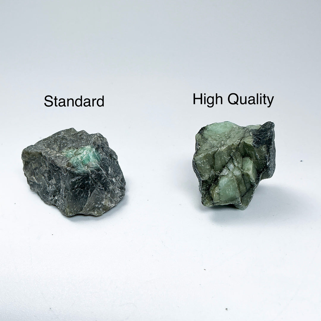 Emerald Rough Chunk Medium - Rocks and Gems Canada