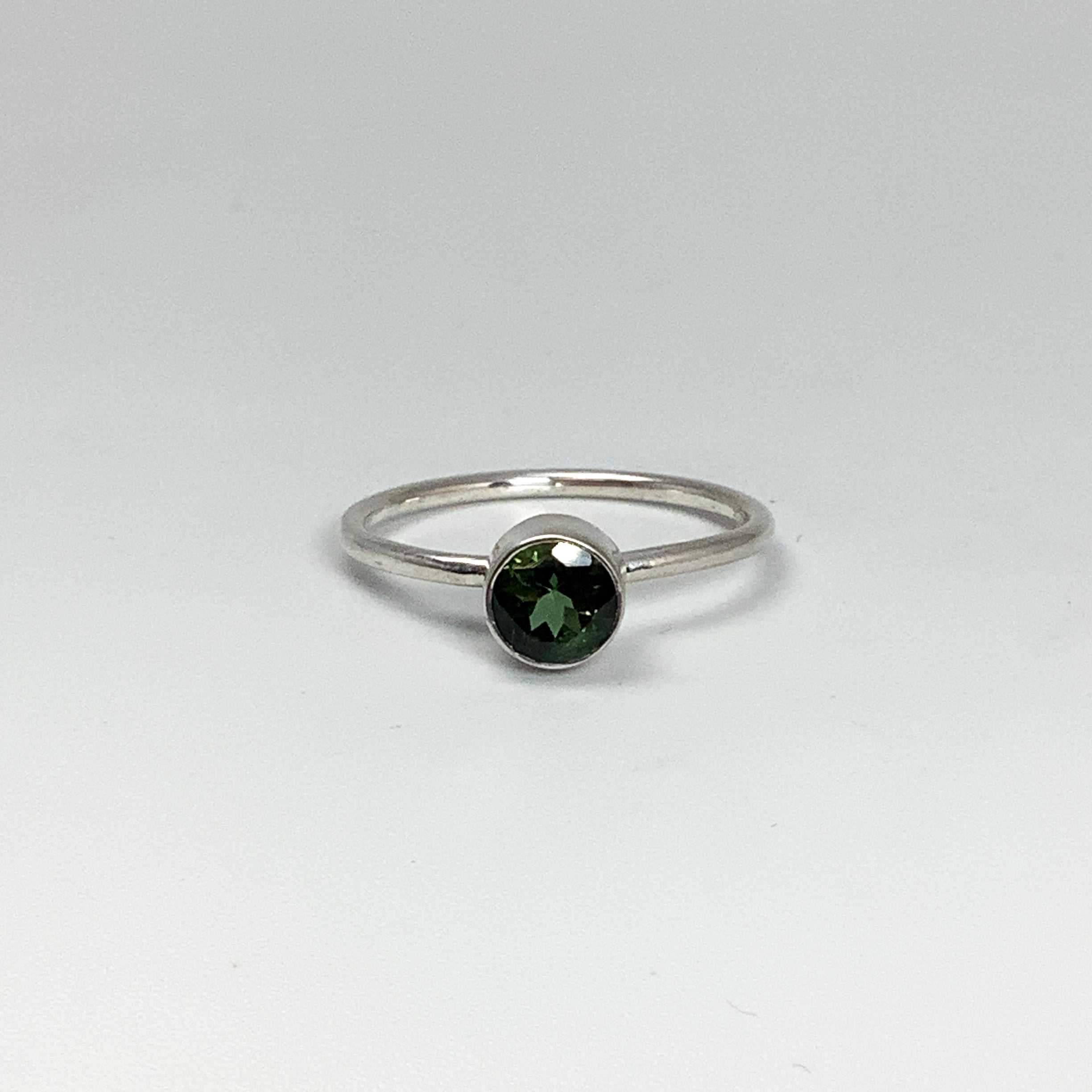 Green Tourmaline Ring - Rocks and Gems Canada