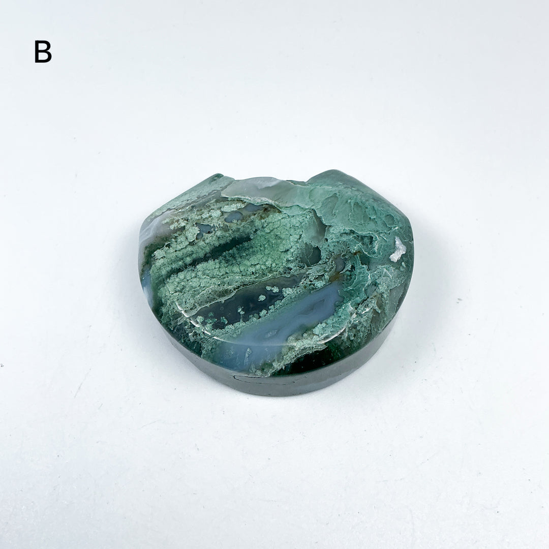 Moss Agate Cat Mini Bowl - Rocks and Gems Canada