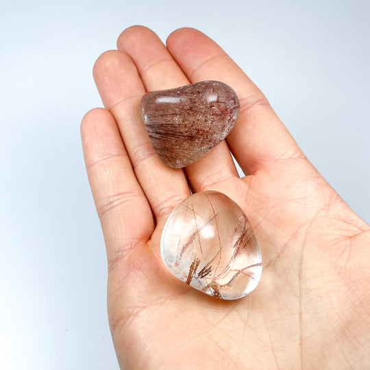 Rutilated Quartz Tumble - Rocks and Gems Canada