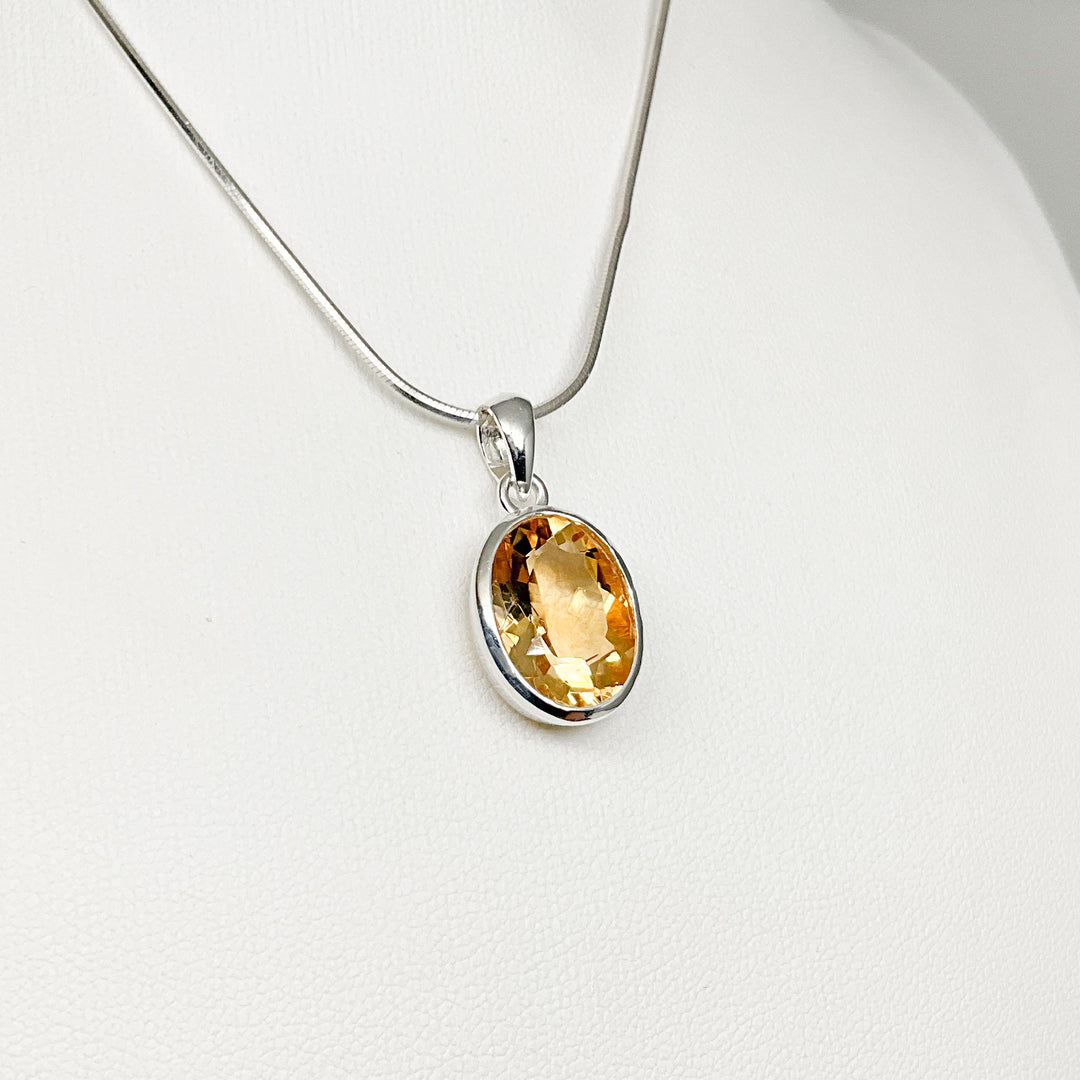 Citrine Pendant - Rocks and Gems Canada