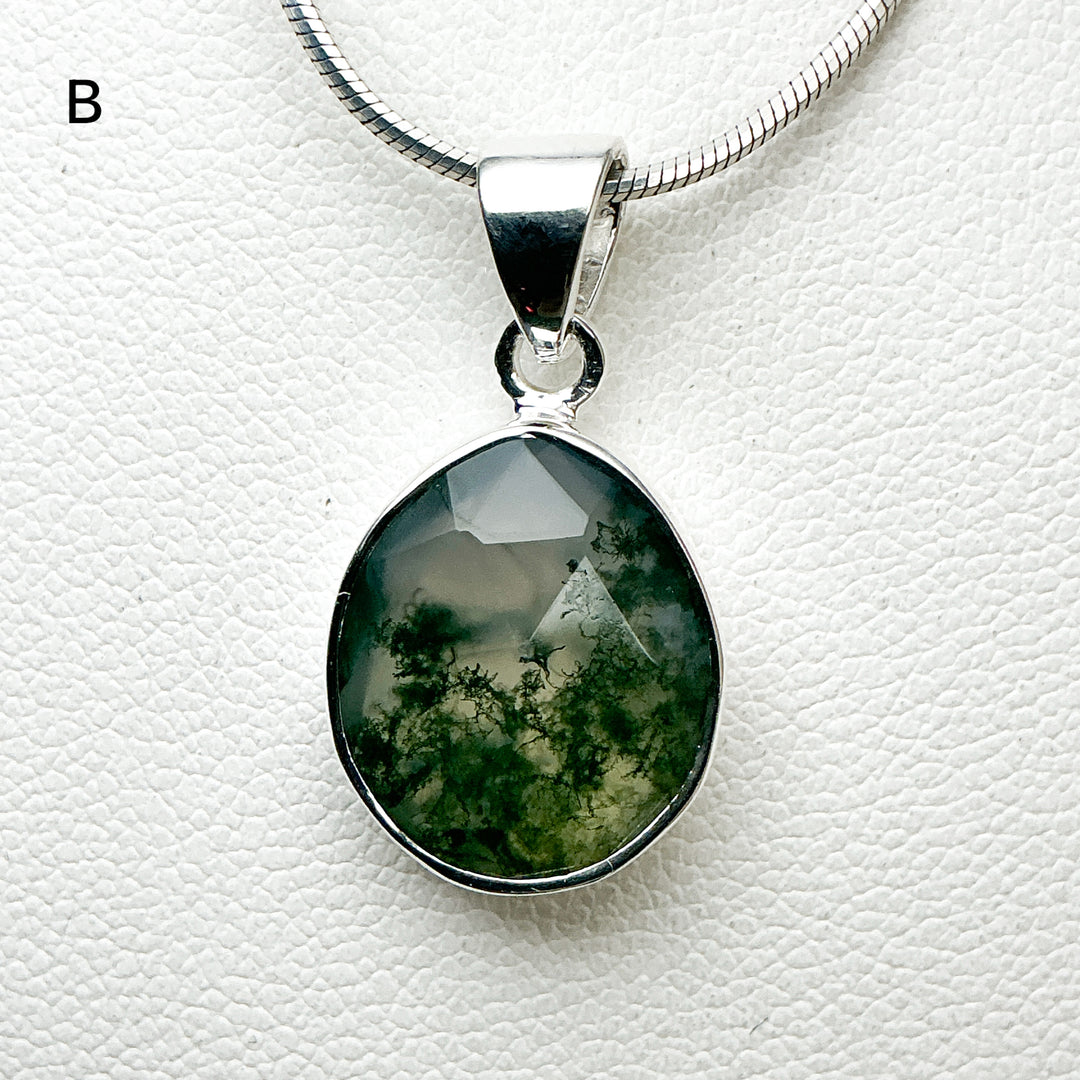 Moss Agate Pendant