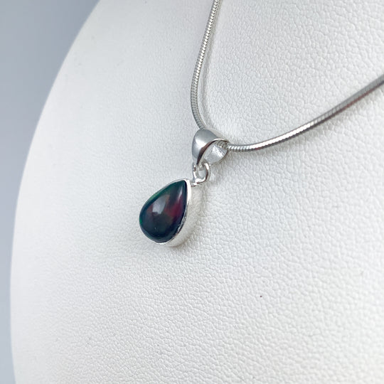 Black Ethiopian Opal Pendant