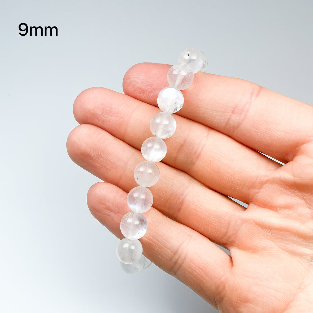 Moonstone Beaded Bracelet - High Quality