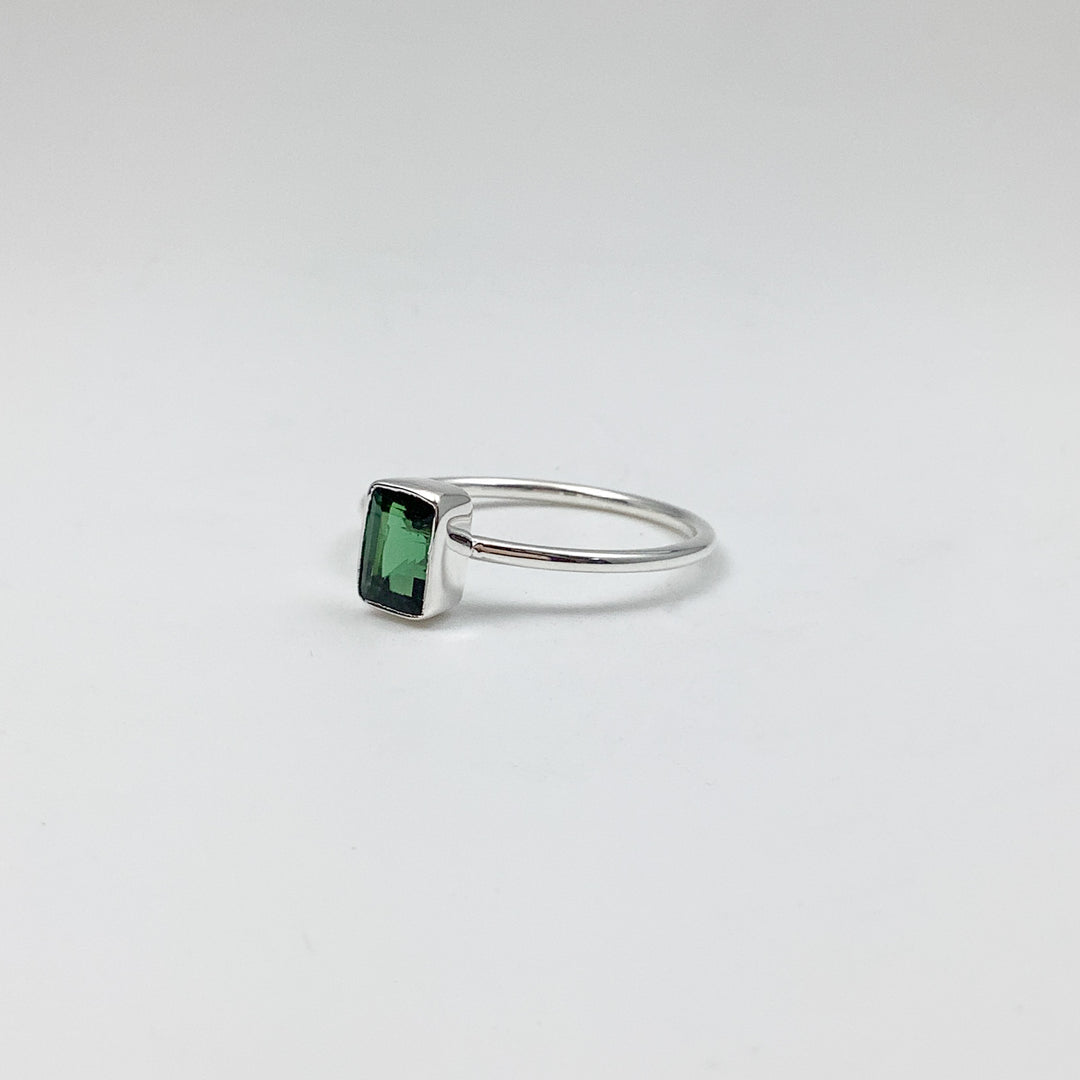 Green Tourmaline Ring