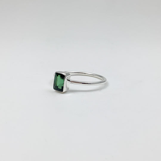 Green Tourmaline Ring
