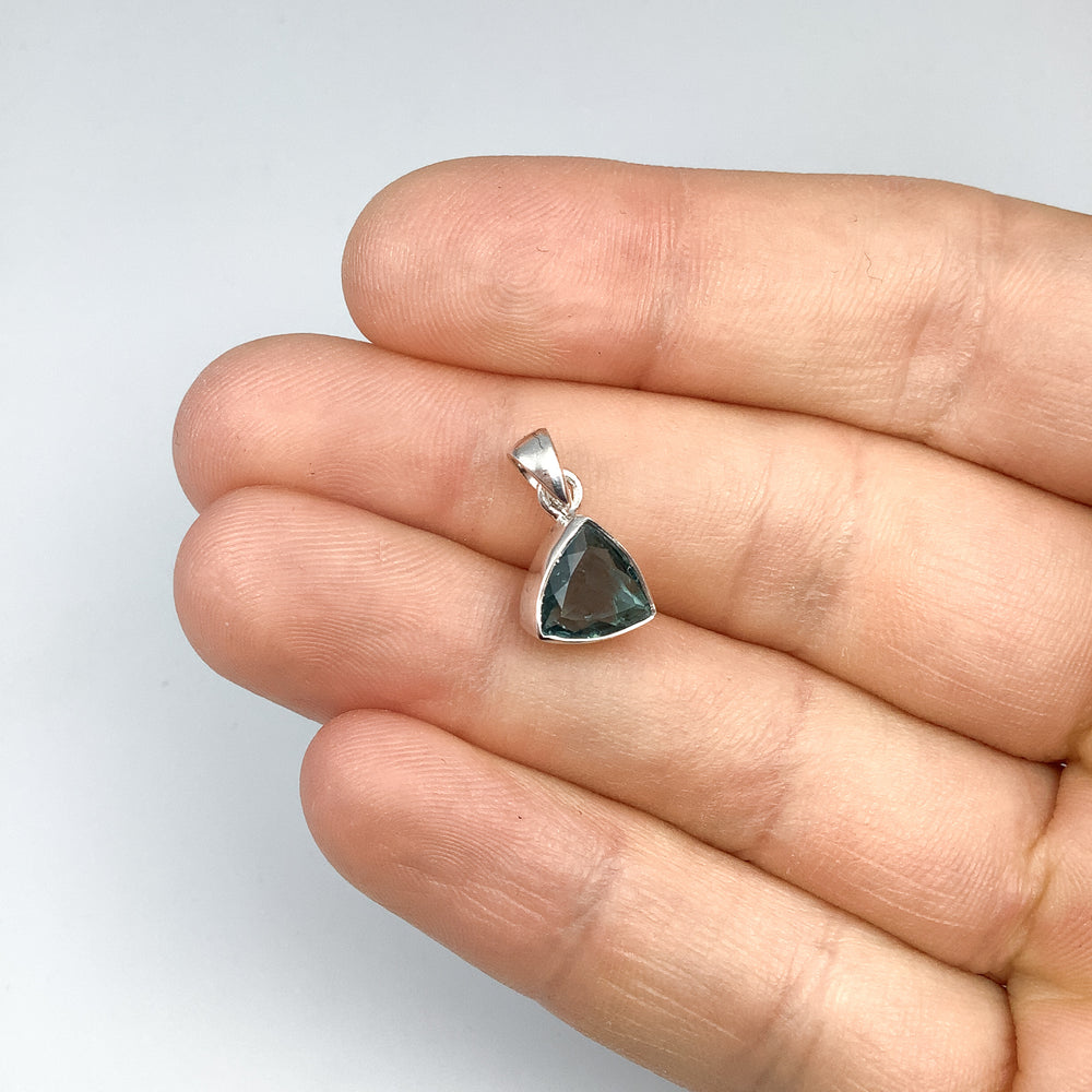 Blue Tourmaline Pendant