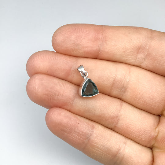 Blue Tourmaline Pendant