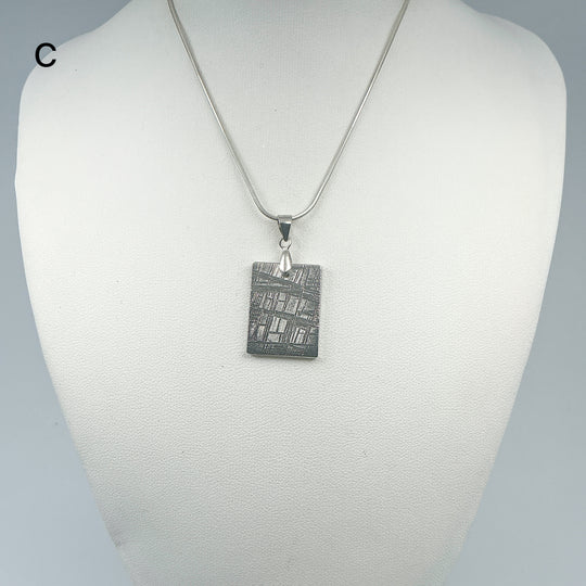 Muonionalusta Meteorite Pendant