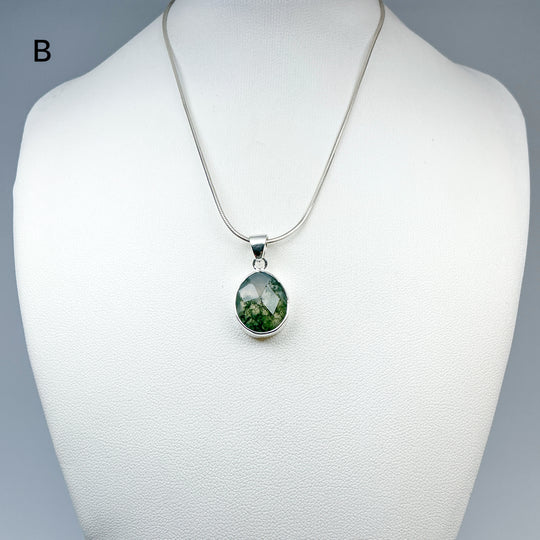 Moss Agate Pendant