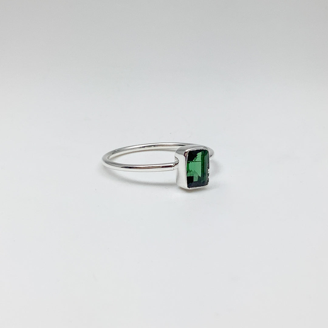 Green Tourmaline Ring