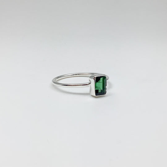 Green Tourmaline Ring
