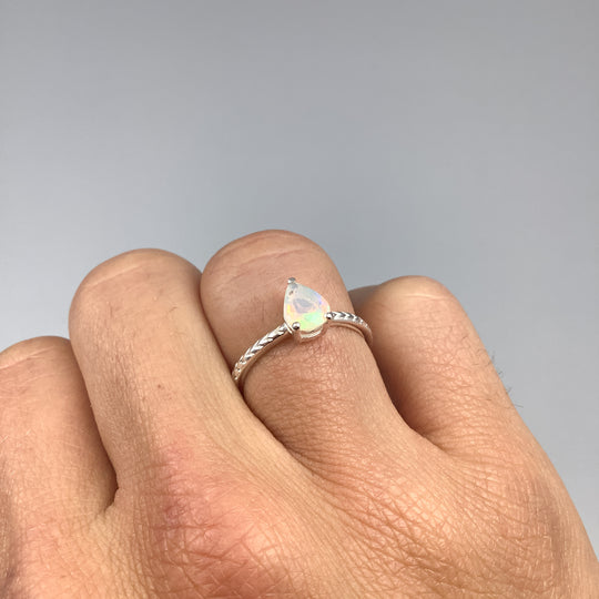 Fire Opal Ring