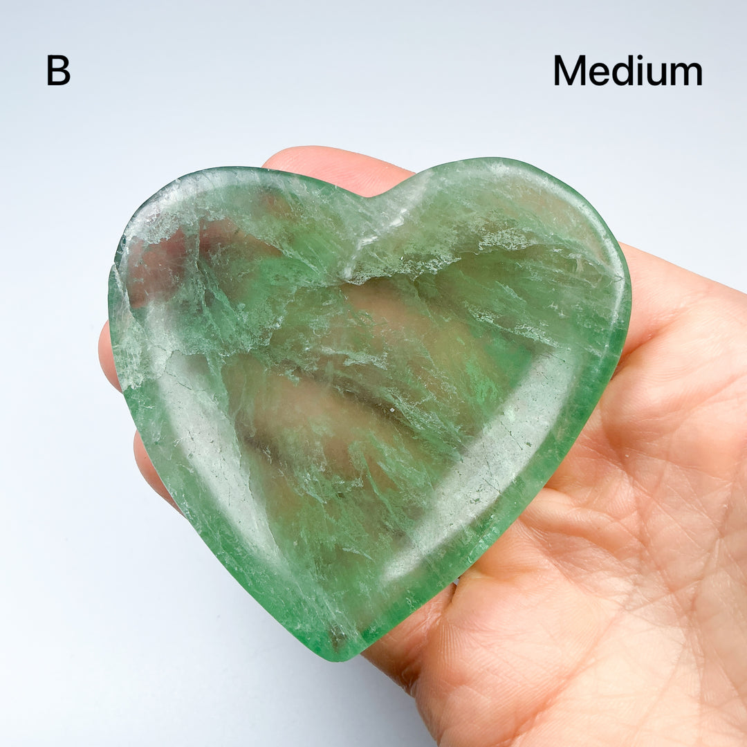 Fluorite Heart Bowl - Rocks and Gems Canada