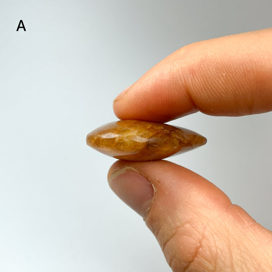 Golden Healing Quartz Heart - Rocks and Gems Canada