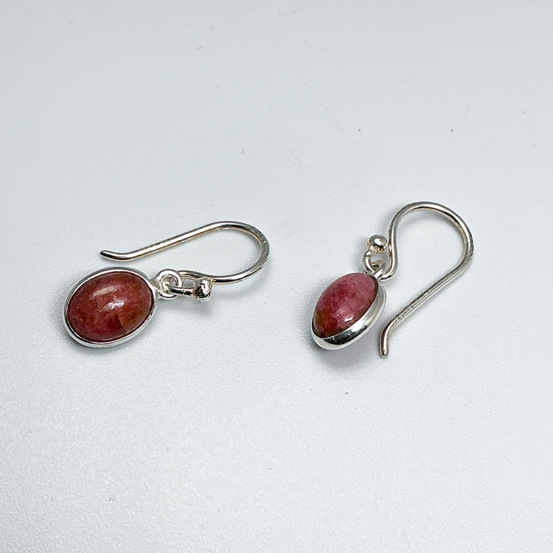 Rhodonite Dangle Earrings