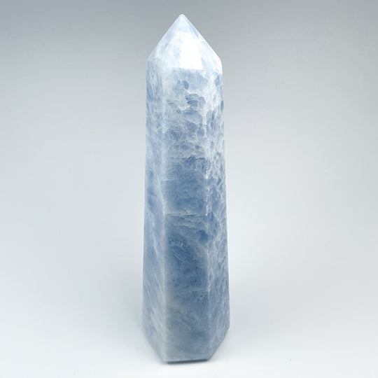 Blue Calcite Point - Rocks and Gems Canada