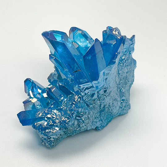 Aqua Aura Quartz Cluster