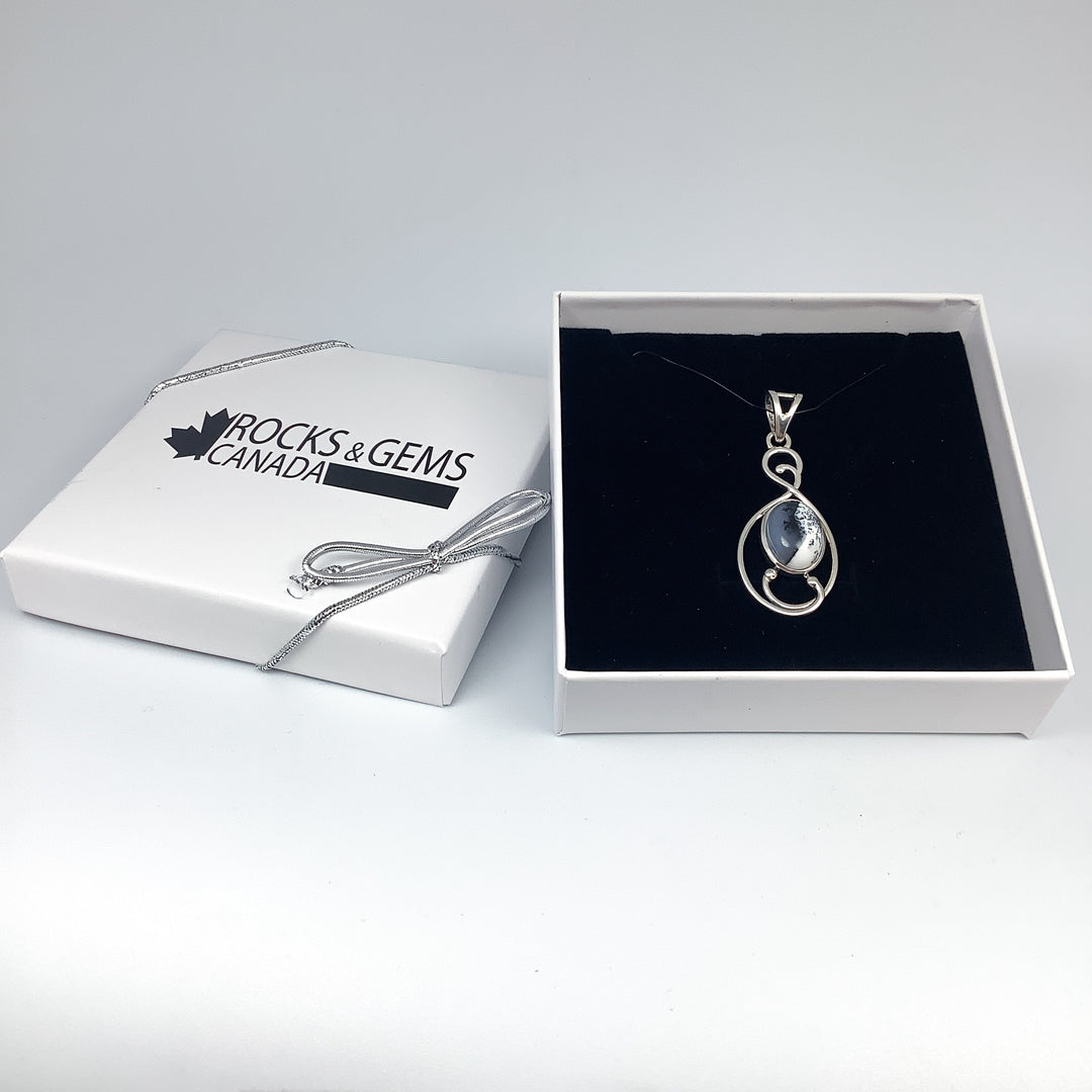 Dendritic Opal Pendant - Rocks and Gems Canada