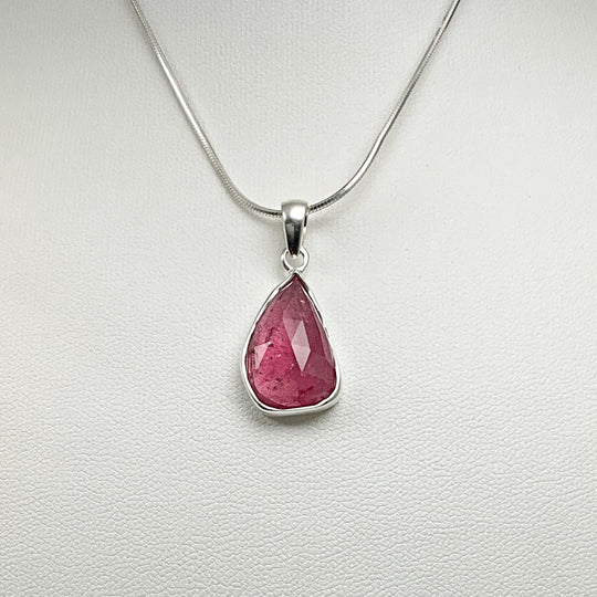 Pink Tourmaline Pendant