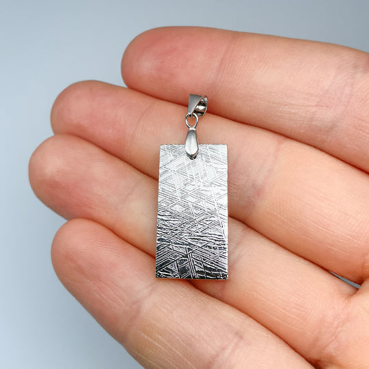 Muonionalusta Meteorite Pendant