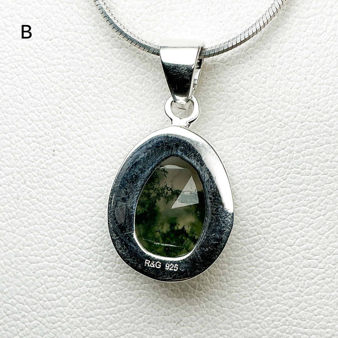 Moss Agate Pendant