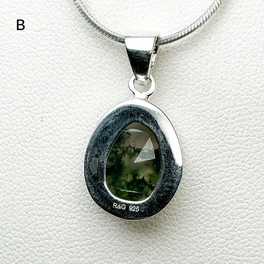 Moss Agate Pendant