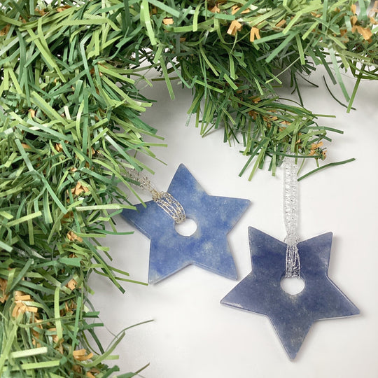 Star Gemstone Christmas Ornament - Rocks and Gems Canada