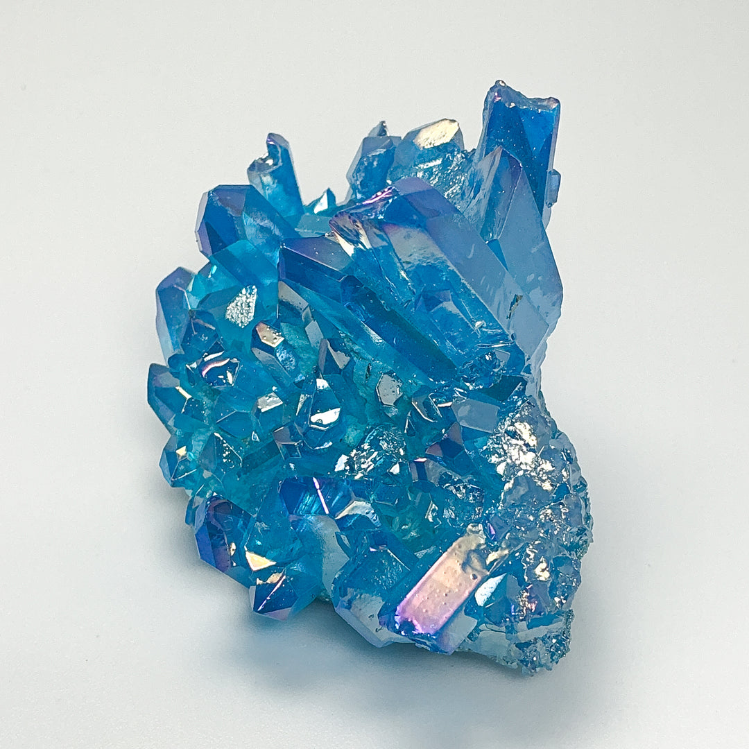 Aqua Aura Quartz Cluster
