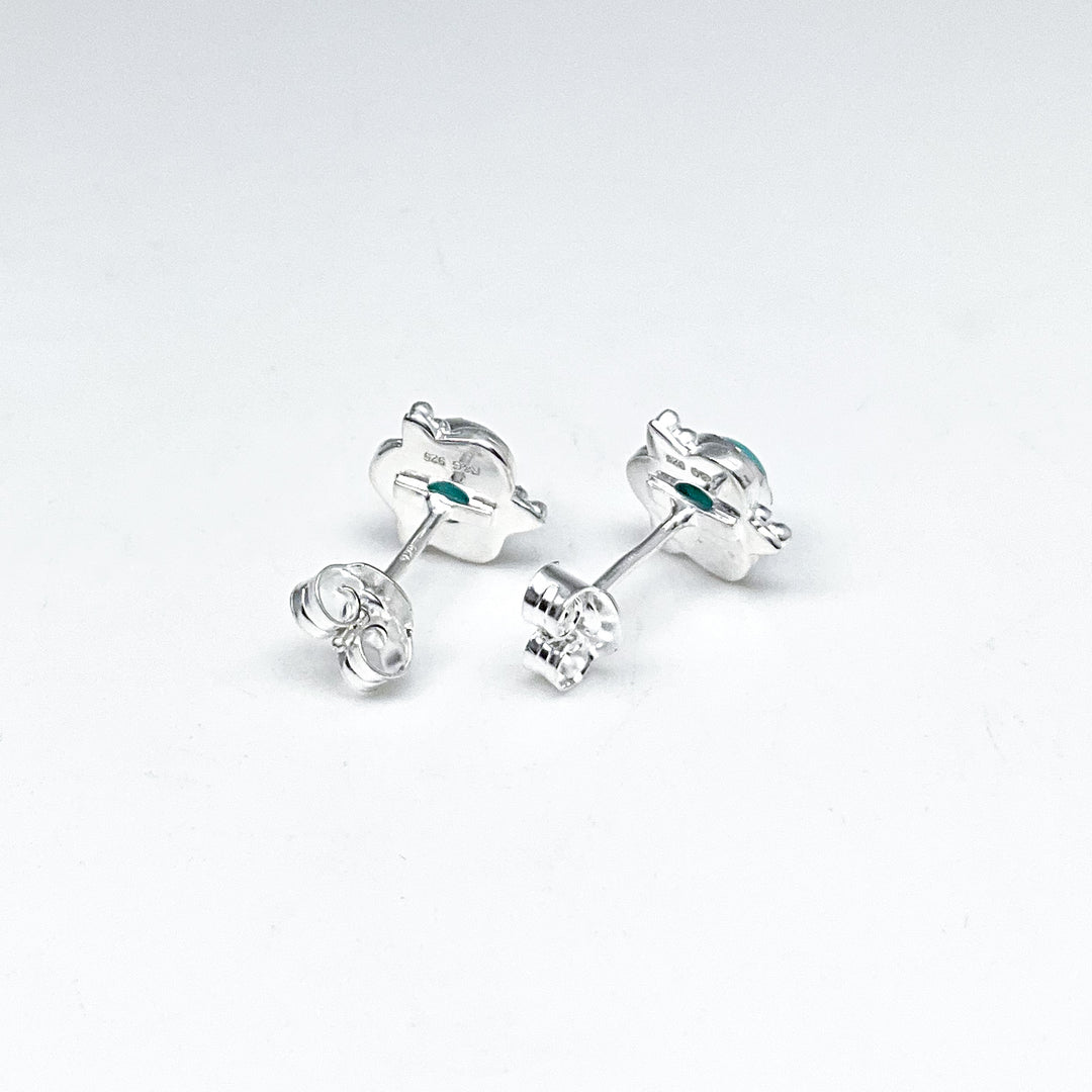 Amazonite Stud Earrings