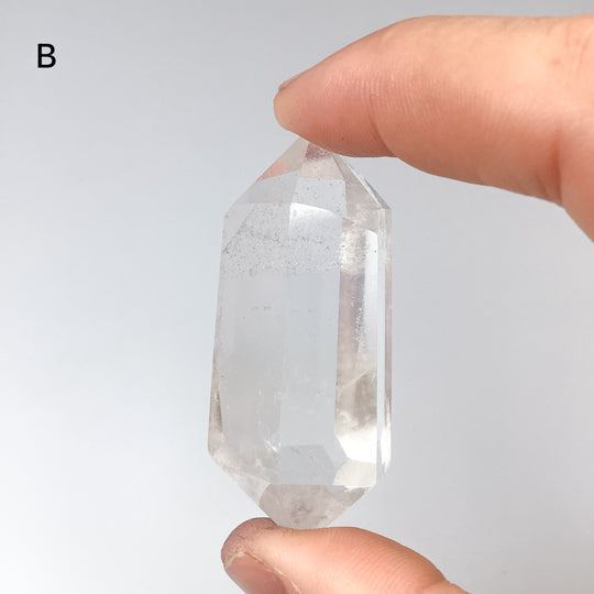 Double Terminated Clear Quartz Point