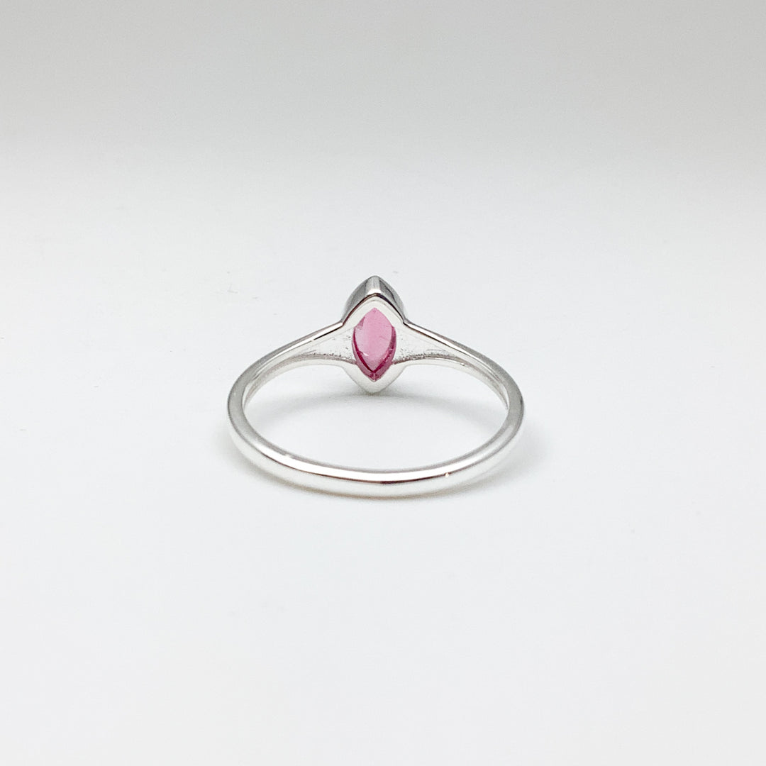 Pink Tourmaline Ring - Rocks and Gems Canada