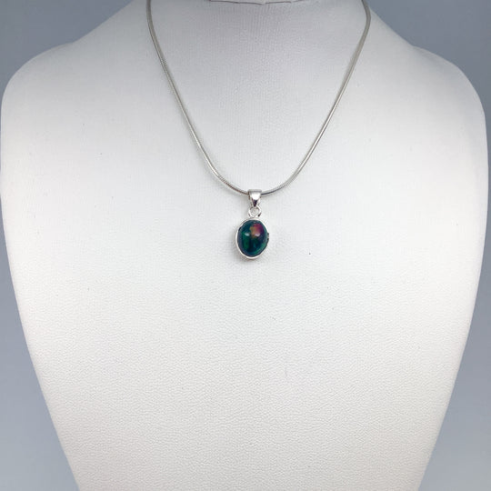 Black Ethiopian Opal Pendant