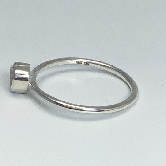 Australian Opal Heart Ring