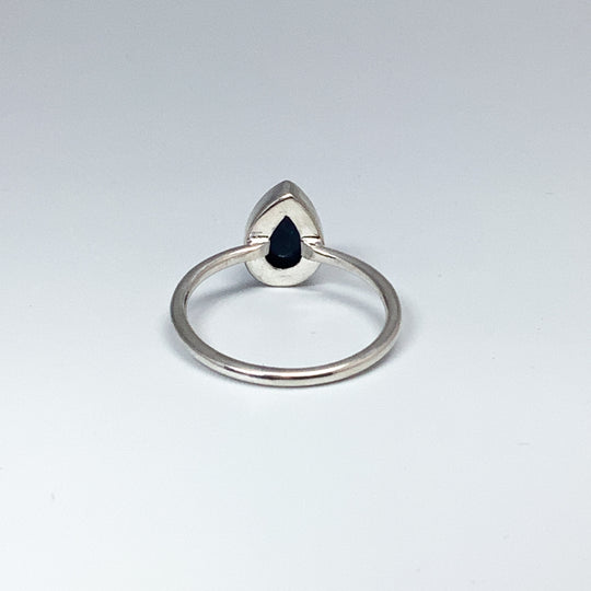 Black Ethiopian Opal Ring
