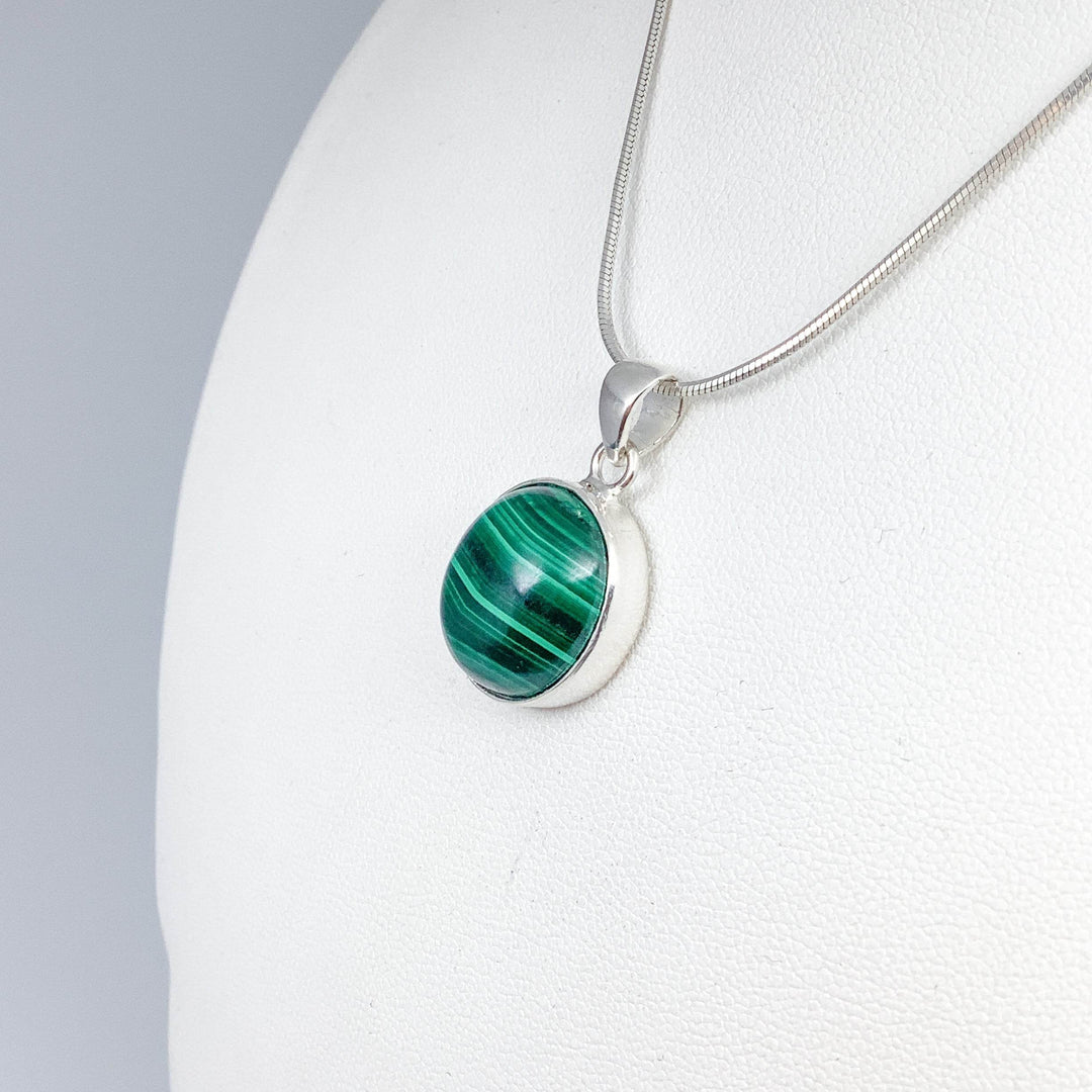 Malachite Pendant - Rocks and Gems Canada