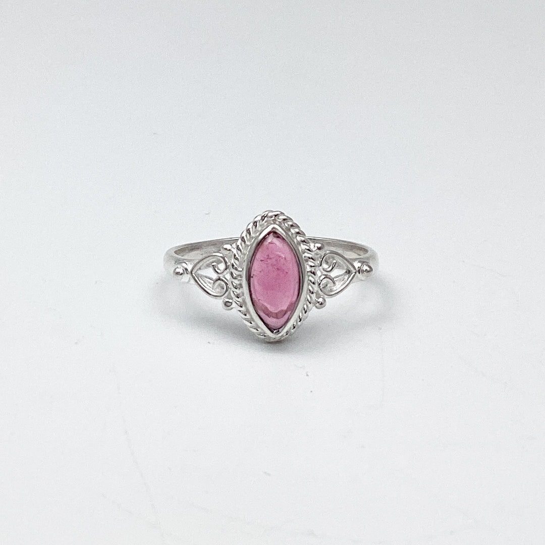 Pink Tourmaline Ring - Rocks and Gems Canada