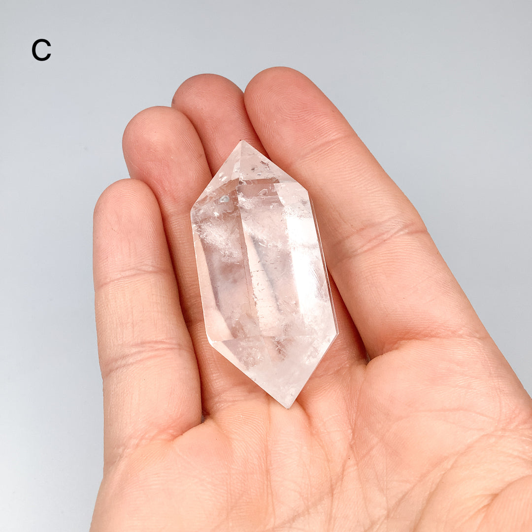 Double Terminated Clear Quartz Point