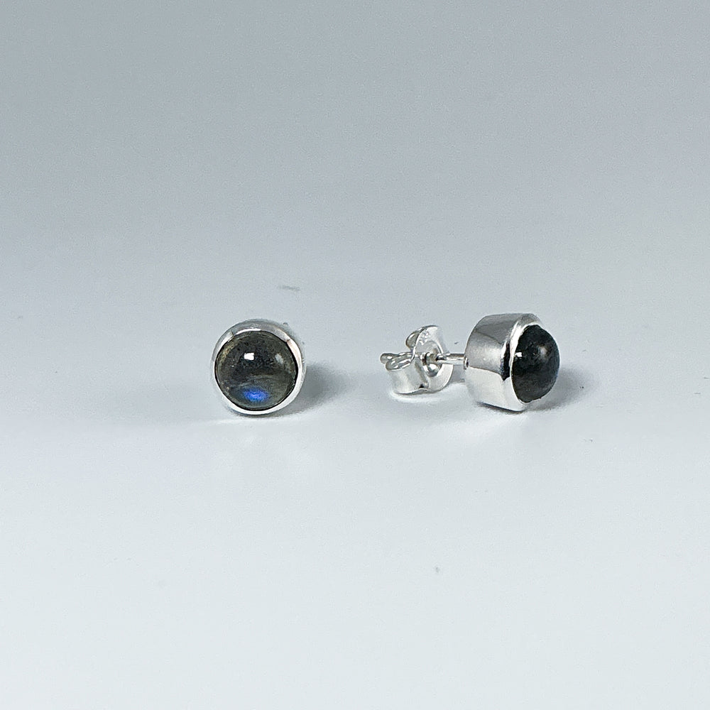 Labradorite Stud Earrings