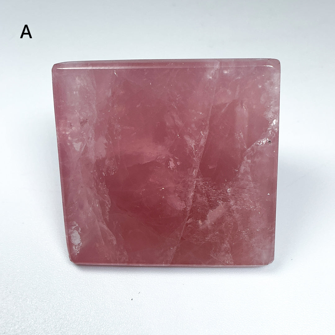Rose Quartz Pyramid - Rocks and Gems Canada