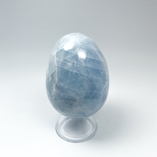 Blue Calcite Egg - Rocks and Gems Canada