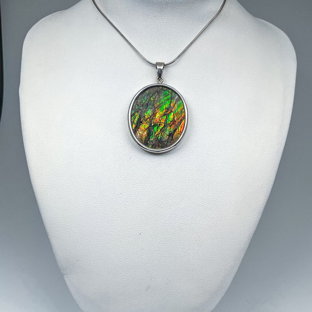 Alberta Ammolite Pendant
